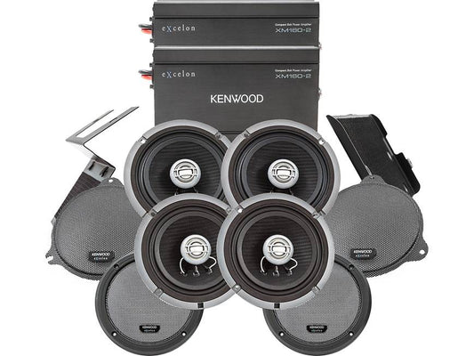 Kenwood Motorcycle Sound Package P-HD4UT