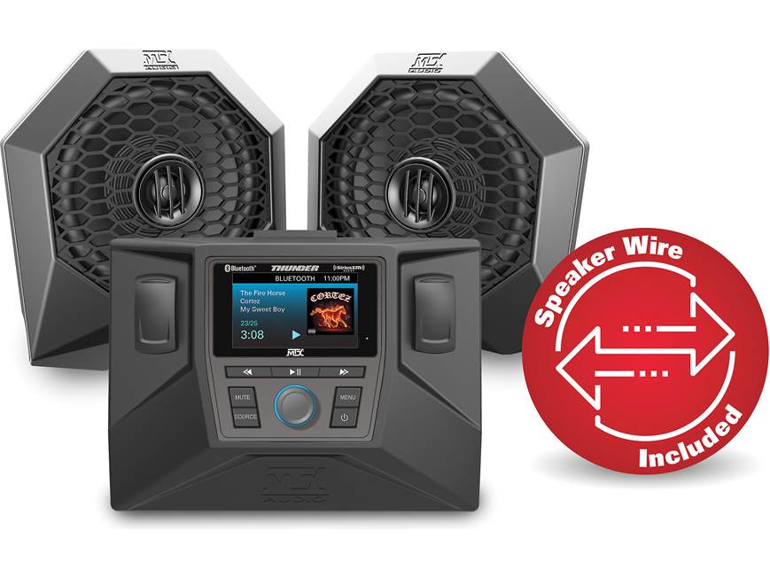 Audio upgrade kit for select UTV Vehicle-Specific Sound Package RZRPOD65