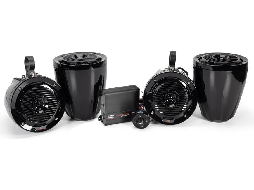 MTX UTV Powered Soundbar / Speaker Pod UNI-2-MUDBTRC