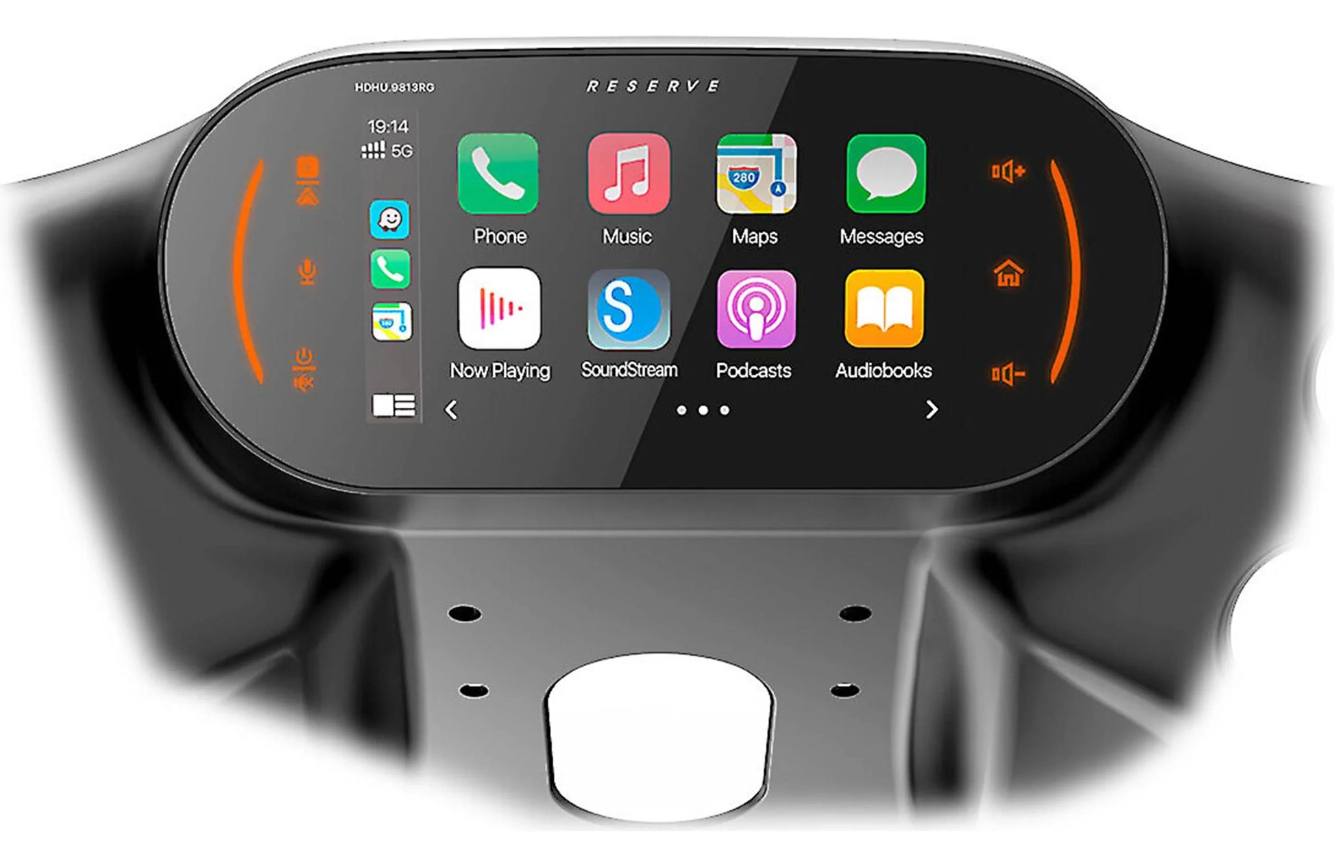 Soundstream HDHU.9813RG Digital Multimedia Receiver for Select 1998-2013 Harley-Davidson Road Glide Motorcycles