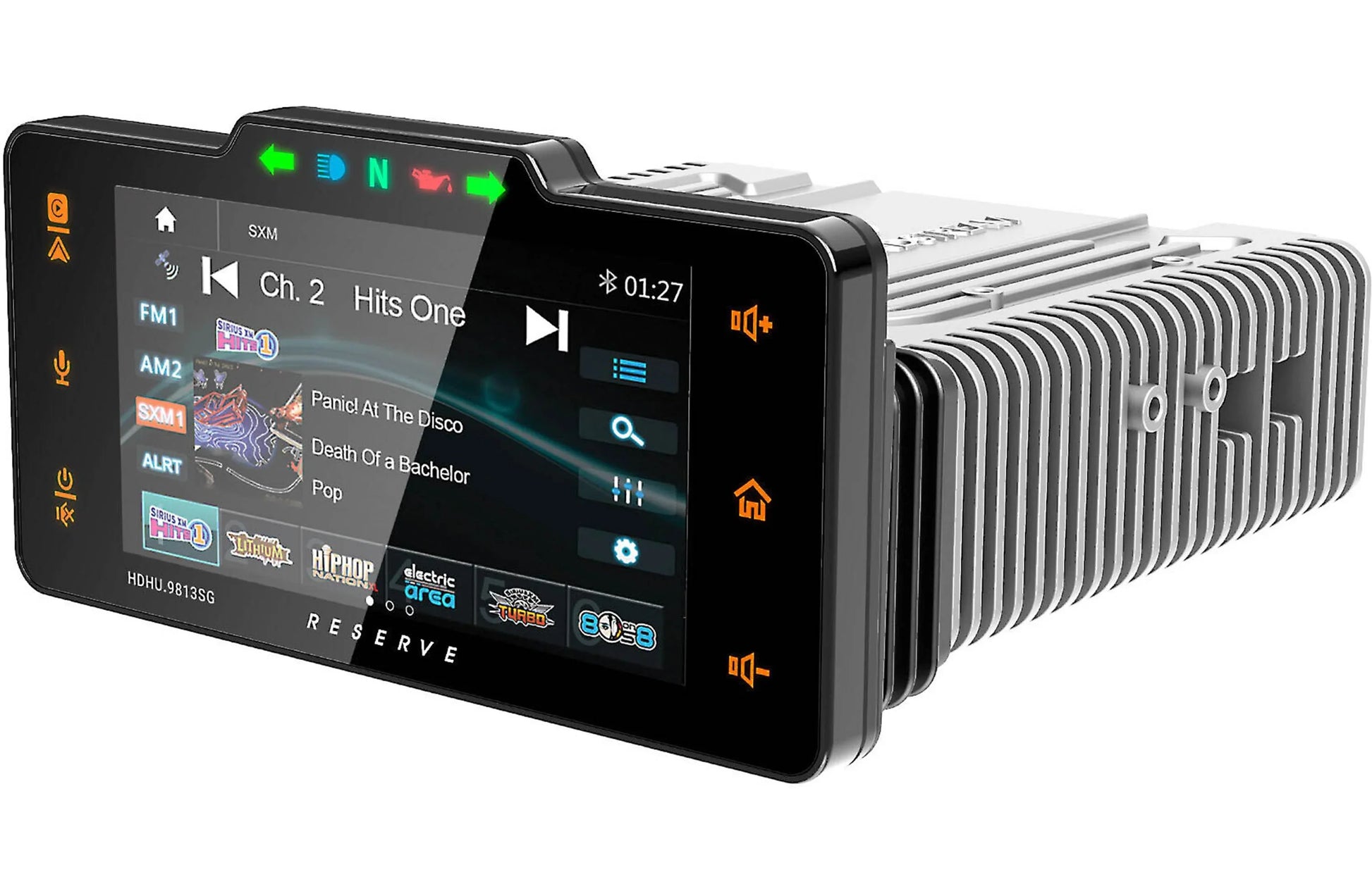 Soundstream HDHU.9813SG Motorcyle Head Unit for Select 1998-2013 Harley-Davidson Street Glide Motorcycles