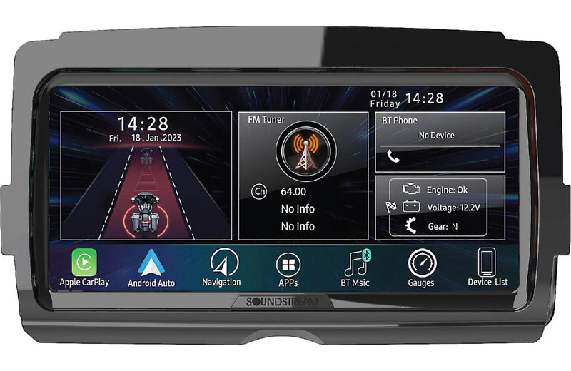 Soundstream V2 2014+ Harley Davidson Reserve 8.3” Plug and Play Head Unit
