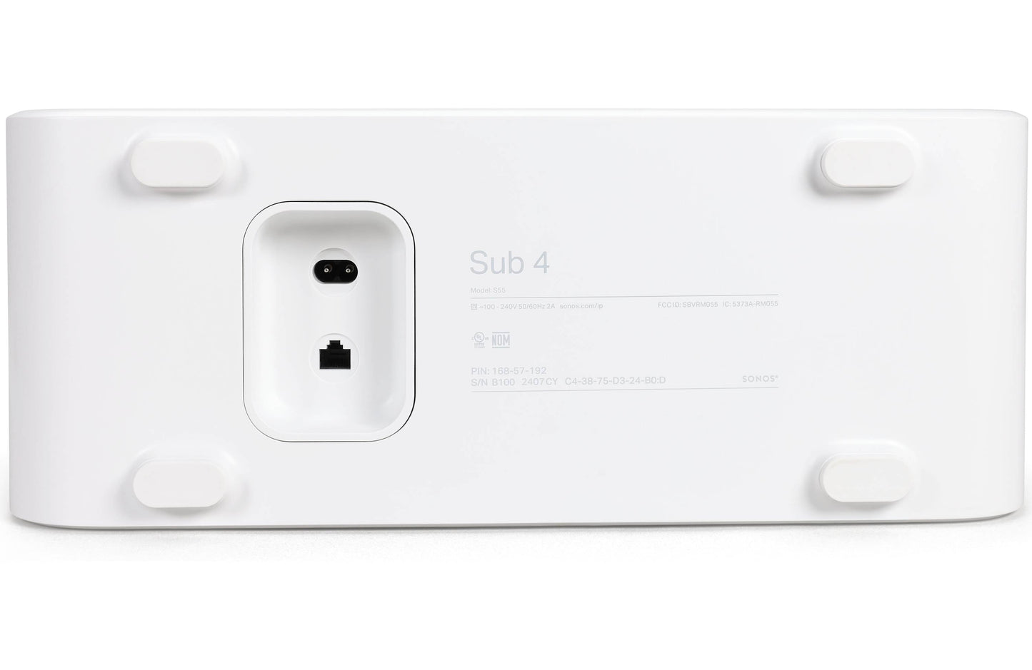 Sonos Sub 4 Premium Wireless Subwoofer