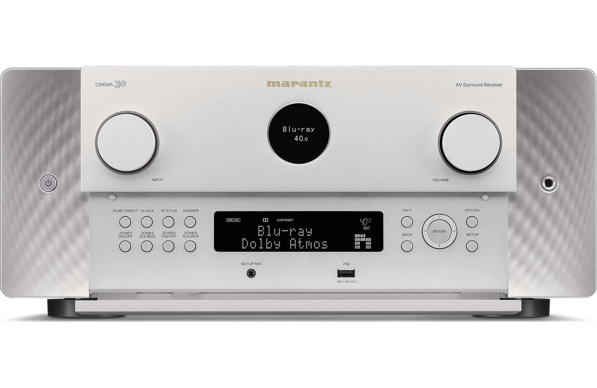 Marantz Cinema 30 11.4 Channel Reference 8K A/V Receiver with Dolby Atmos and Built-In Streaming Open Box