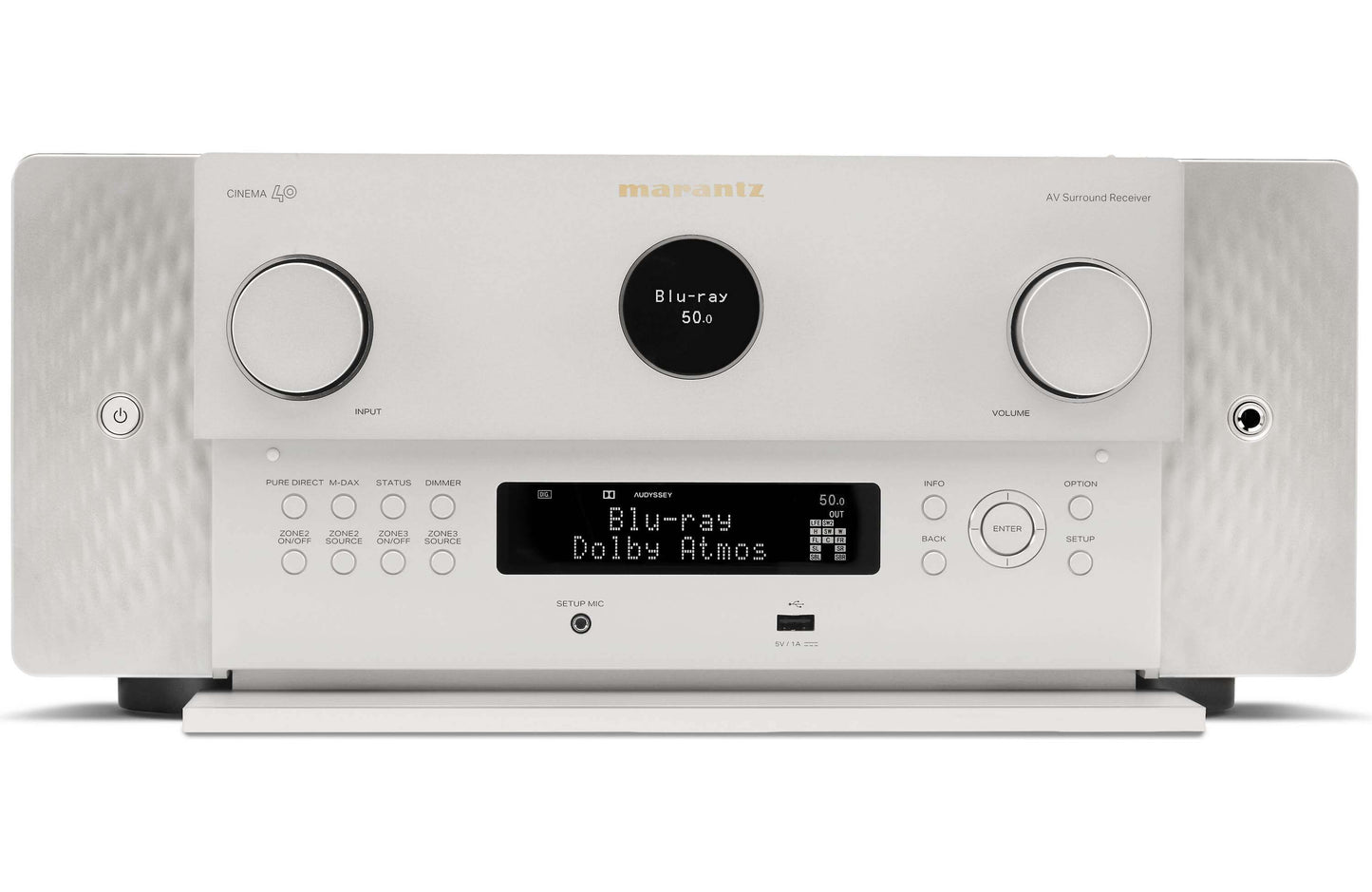 Marantz Cinema 40 9.4 Channel A/V Receiver with Dolby Atmos and Built-In Streaming