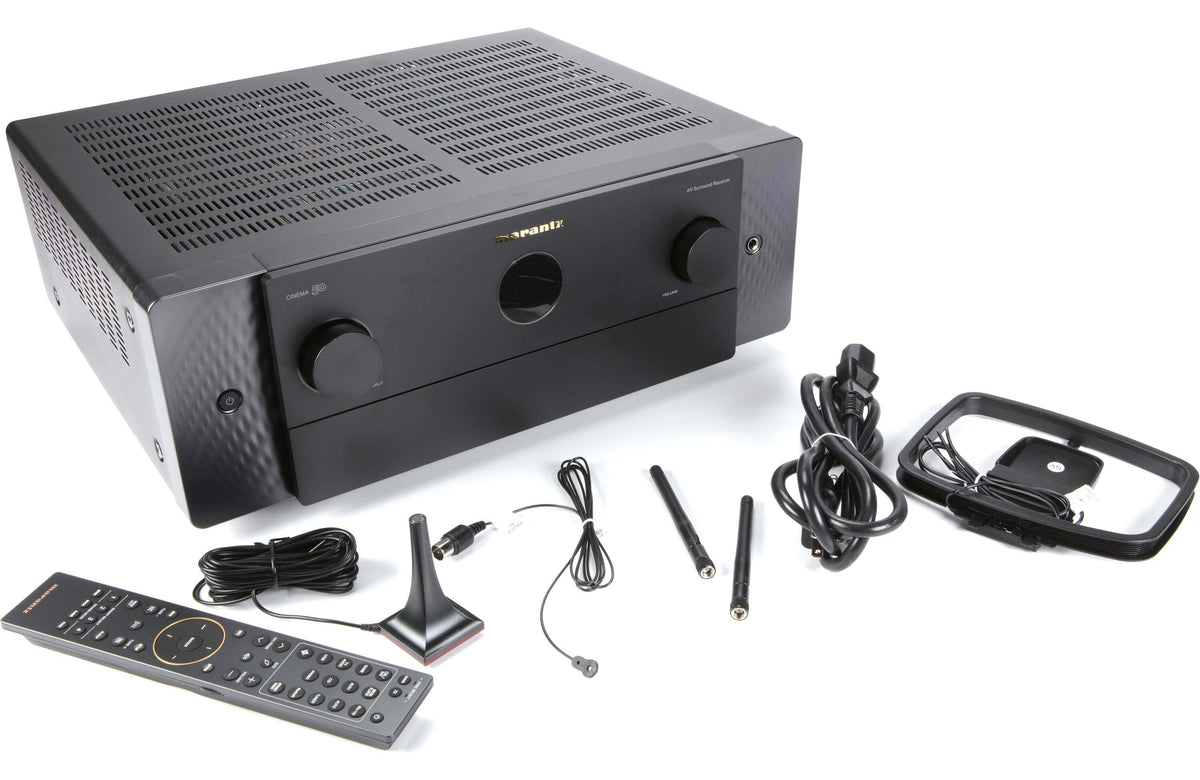 Marantz Cinema 50 9.4 Channel A/V Receiver with Dolby Atmos and Built-In Streaming Open Box