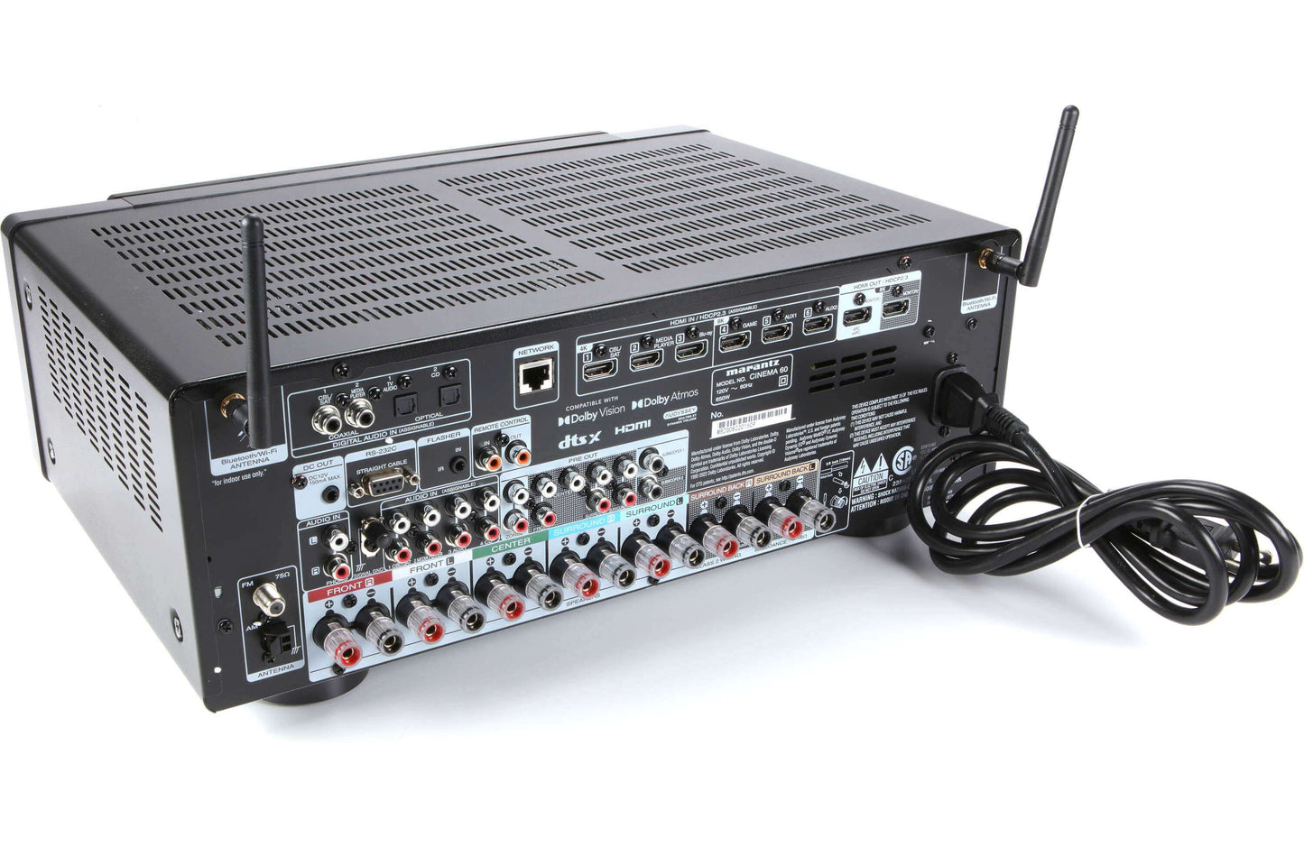Marantz Cinema 60 7.2 Channel A/V Receiver with Dolby Atmos and Built-In Streaming