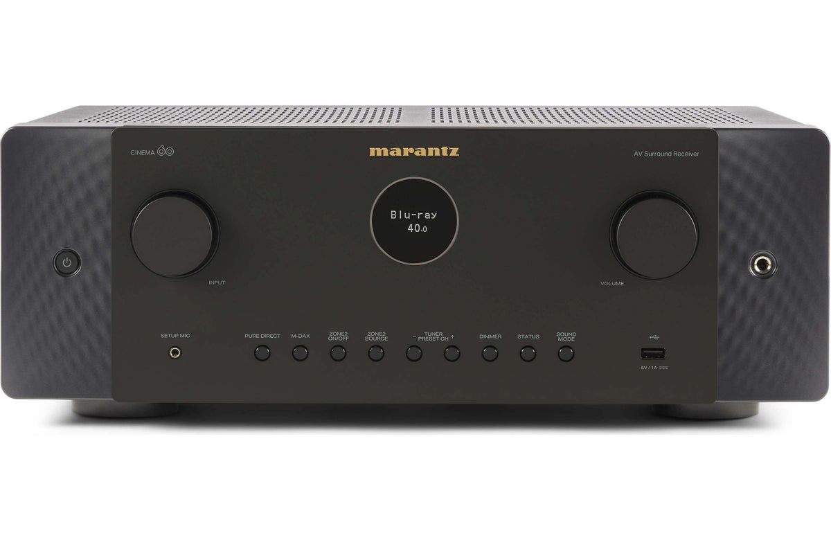 Marantz Cinema 60 7.2 Channel A/V Receiver with Dolby Atmos and Built-In Streaming