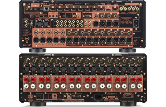 Marantz AV 20 13.4 Channel AV Preamplifier and Marantz AMP 10 16 Channel Power Amplifier Bundle