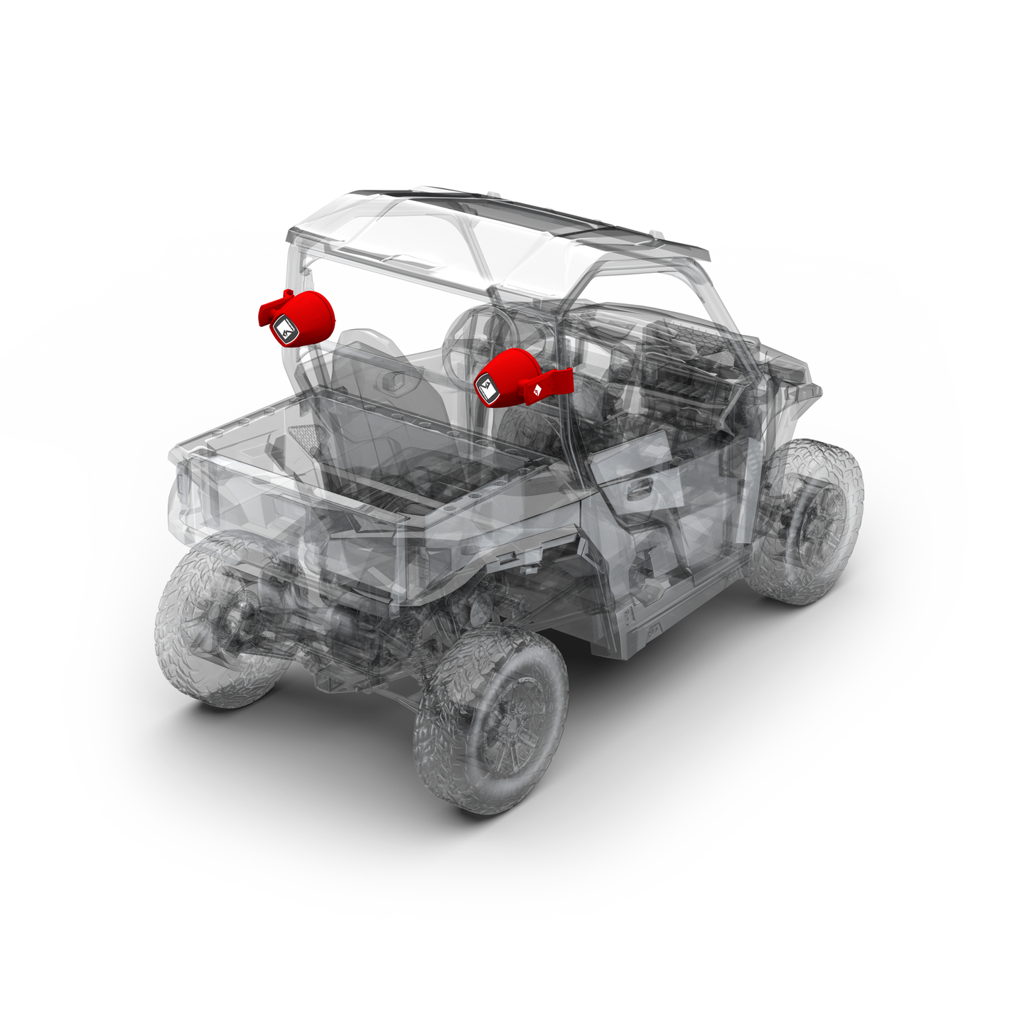Add-on Rear Moto-Can Kit for 2016+ GENERAL Stage 2 & Stage 3