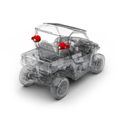 Add-on Rear Moto-Can Kit for 2016+ GENERAL Stage 2 & Stage 3