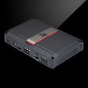 Angled view of the LX1200.5 amp.