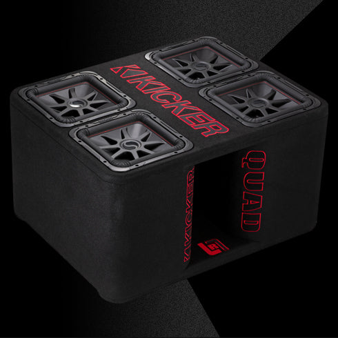 47QL7R122 - QUAD 12" L7R 2-Ohm Enclosure