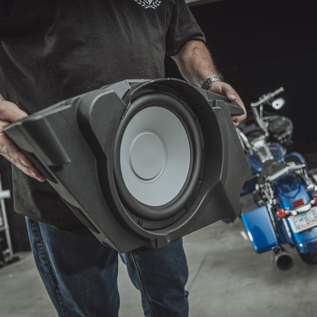 Dual 10" Saddlebag Subwoofer Kit for 2014-2023 Harley-Davidson® Street Glide & Road Glide
