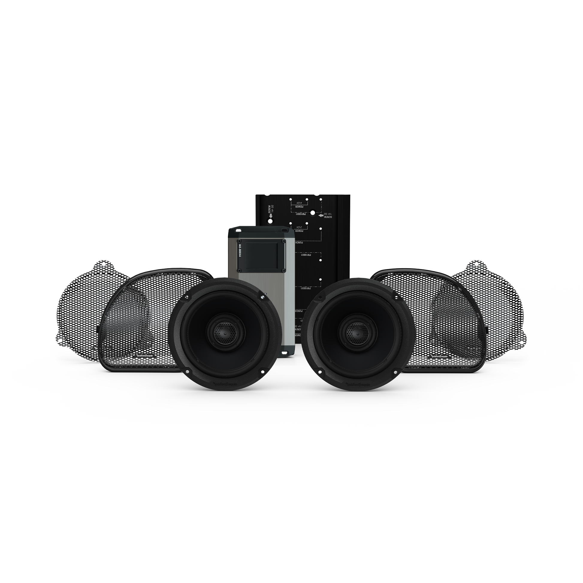 Stage-2 Speaker & Amp Kit for 2014-2023 Harley-Davidson Street Glide & Road Glide (Gen-3)