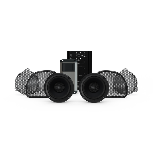 Stage-2 Speaker & Amp Kit for 2014-2023 Harley-Davidson Street Glide & Road Glide (Gen-3)