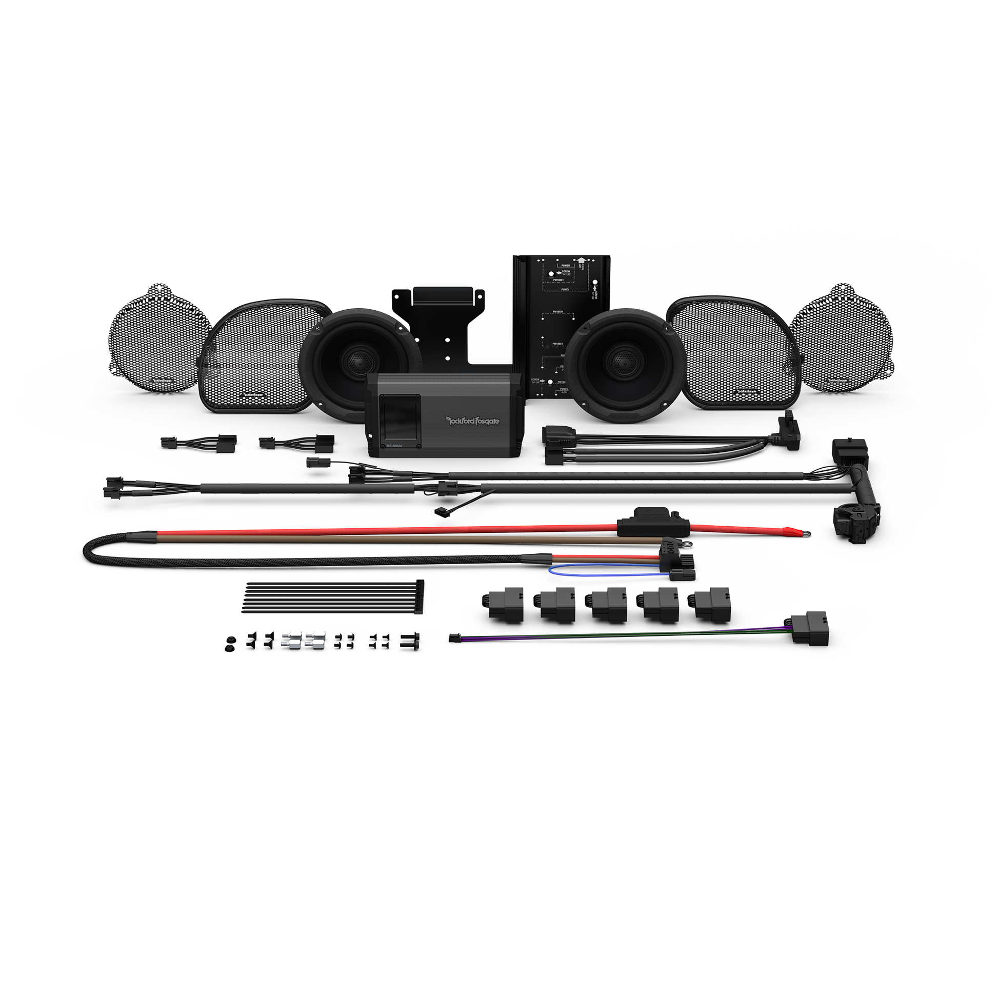 Stage-2 Speaker & Amp Kit for 2014-2023 Harley-Davidson Street Glide & Road Glide (Gen-3)