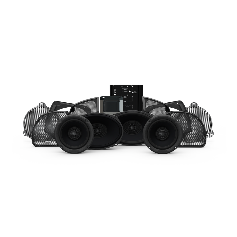 Rockford Fosgate Stage-3 Speaker & Amp Kit HD14-STG3