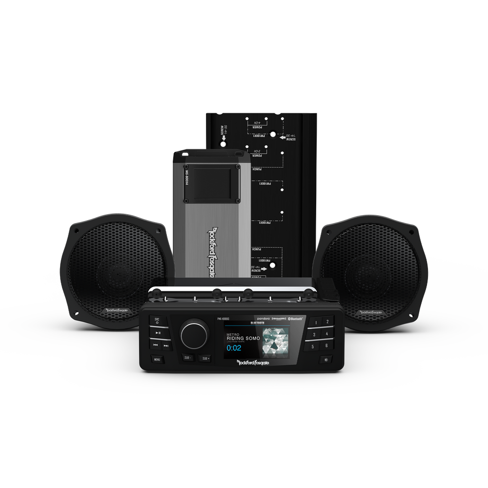 Rockford Fosgate Stage-2 Complete Kit HD9813SG-PMX-STG2