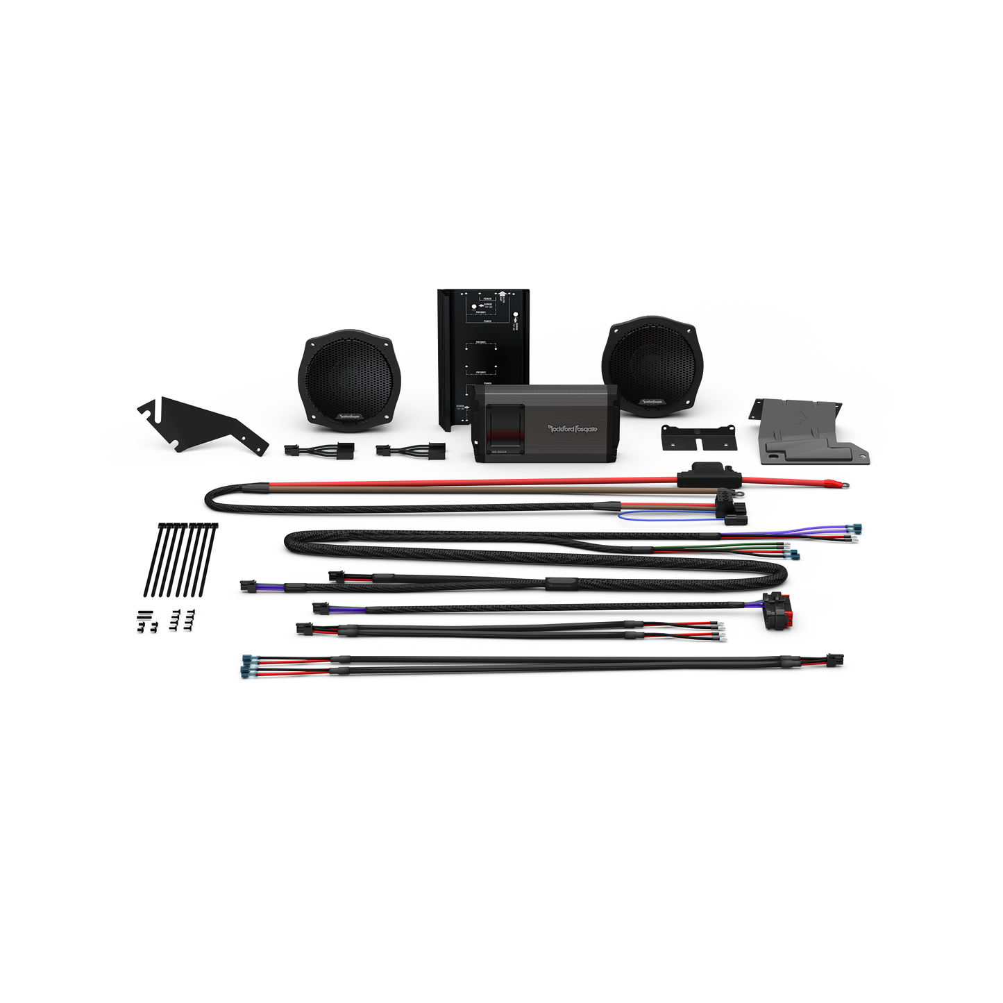 Stage-2 Speaker & Amp Kit for 1998-2013 Harley-Davidson Street Glide & Electra Glide (Gen-3)