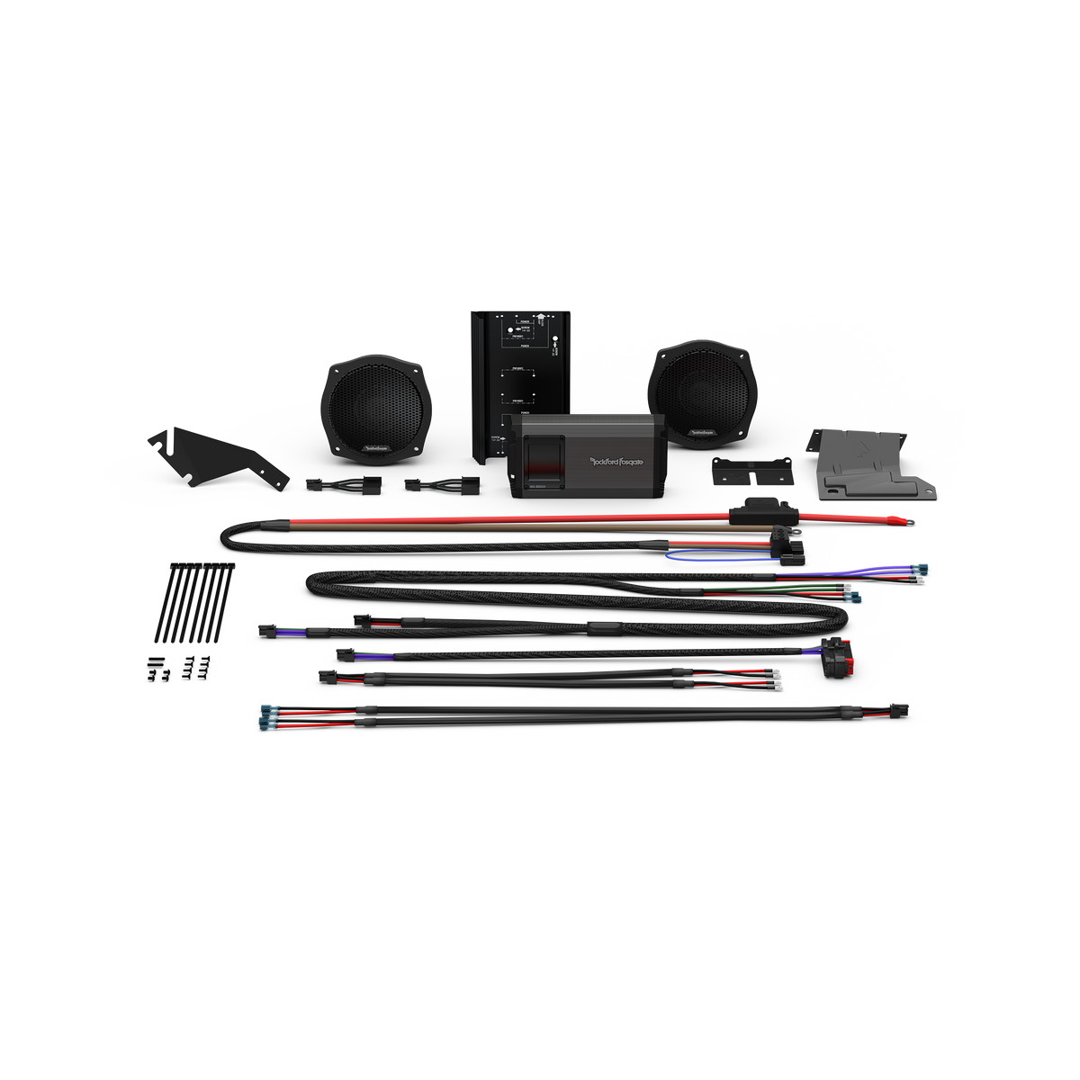 Stage-2 Speaker & Amp Kit for 1998-2013 Harley-Davidson Street Glide & Electra Glide (Gen-3)