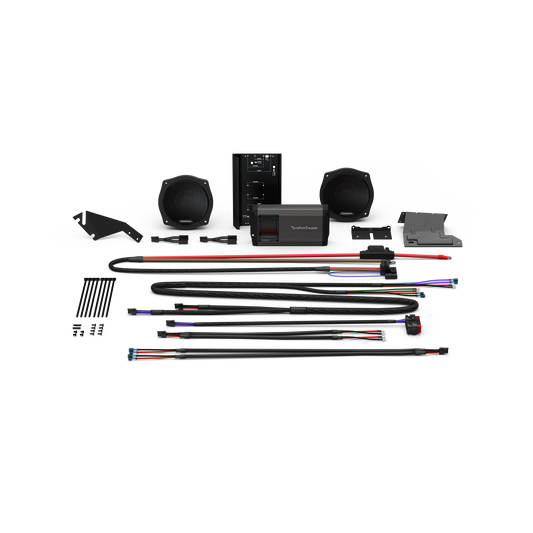Stage-2 Speaker & Amp Kit for 1998-2013 Harley-Davidson Street Glide & Electra Glide (Gen-3)
