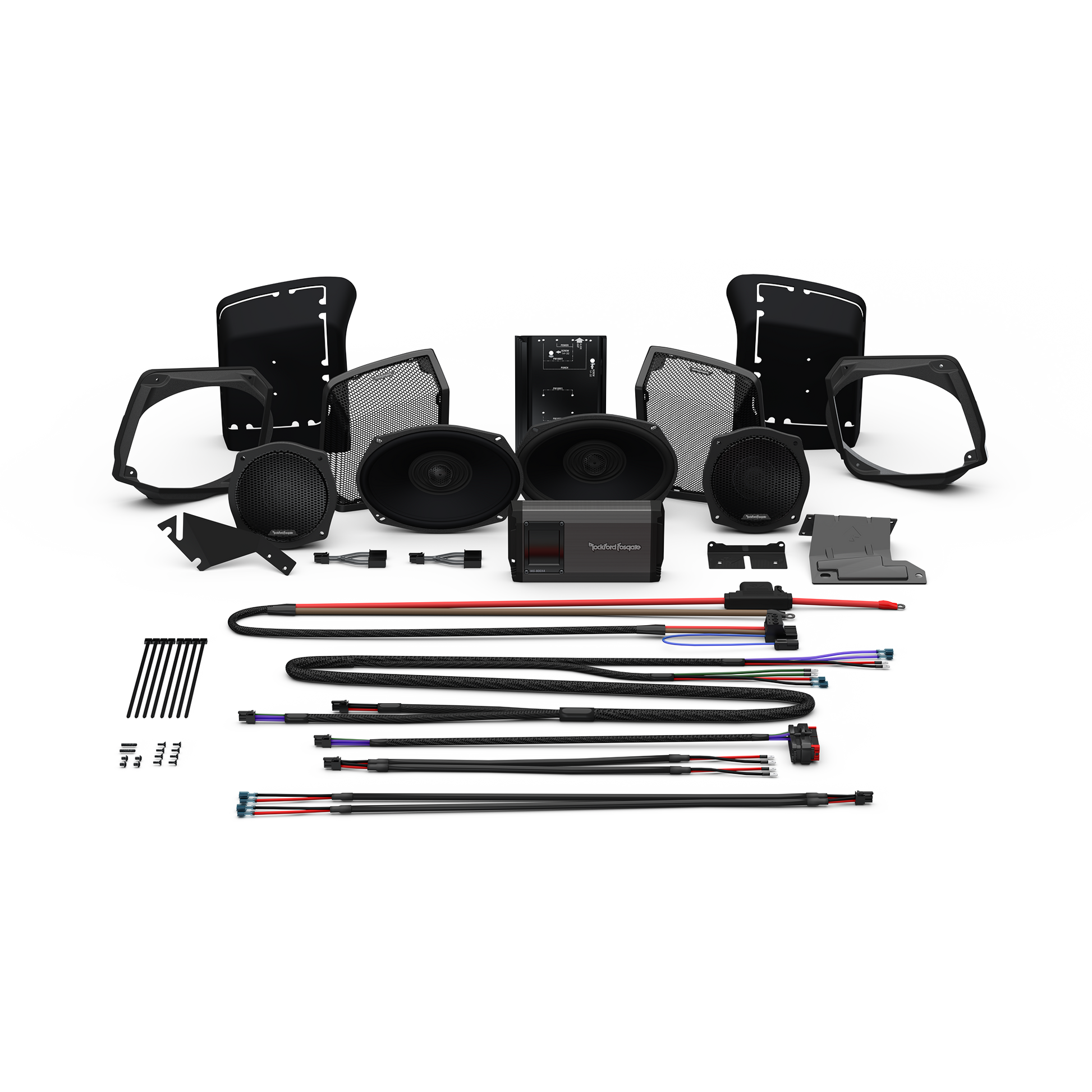 Stage-3 Speaker & Amp Kit for 1998-2013 Harley-Davidson Street Glide & Electra Glide (Gen-3)