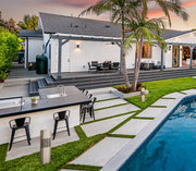 Luxury Bollard Speaker, 10in Sub, 360deg 6.5in 8hm/70v, BLK