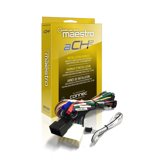 DSR1 Amp Replacement T-Harness for Select Chrysler, Dodge, Fiat, Jeep and Ram