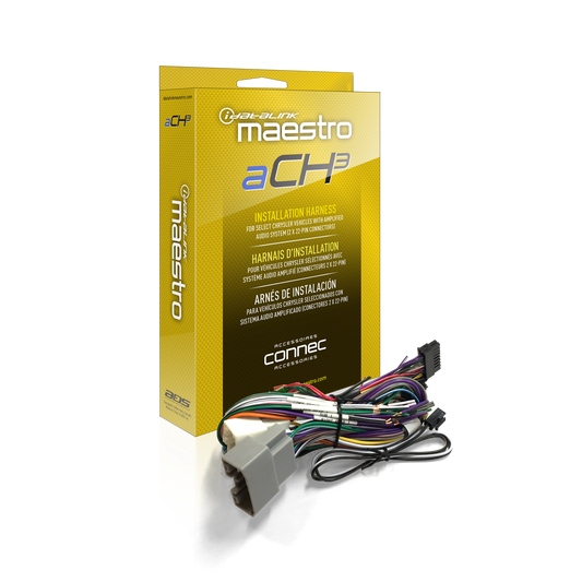 DSR1 Amp Replacement T-Harness for Select Chrysler Vehicles