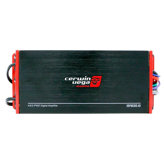 4-Channel RPM HED Marine Grade Class-D Amplifier - HRPM360.4D