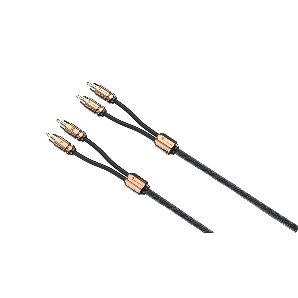 17Ft Two Channel RCA Cable - HX17
