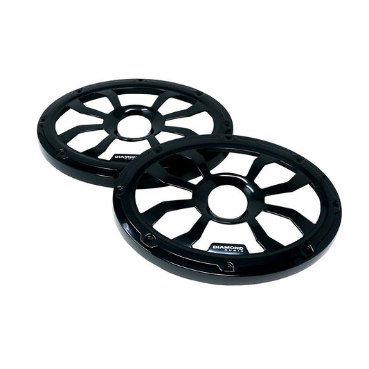 6"x 9" Flush Mount Speaker Grills - Black (Pair) - HXM69FBB