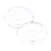 6.5" Flush Mount Speaker Grills - White (Pair) - HXM69FWW