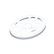6.5" Flush Mount Speaker Grills - White (Pair) - HXM69FWW