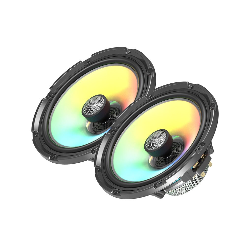 8" HXMF Series 2-Way Marine Speaker w/Titanium Dome Tweeter (4Ω) - HXM8F4