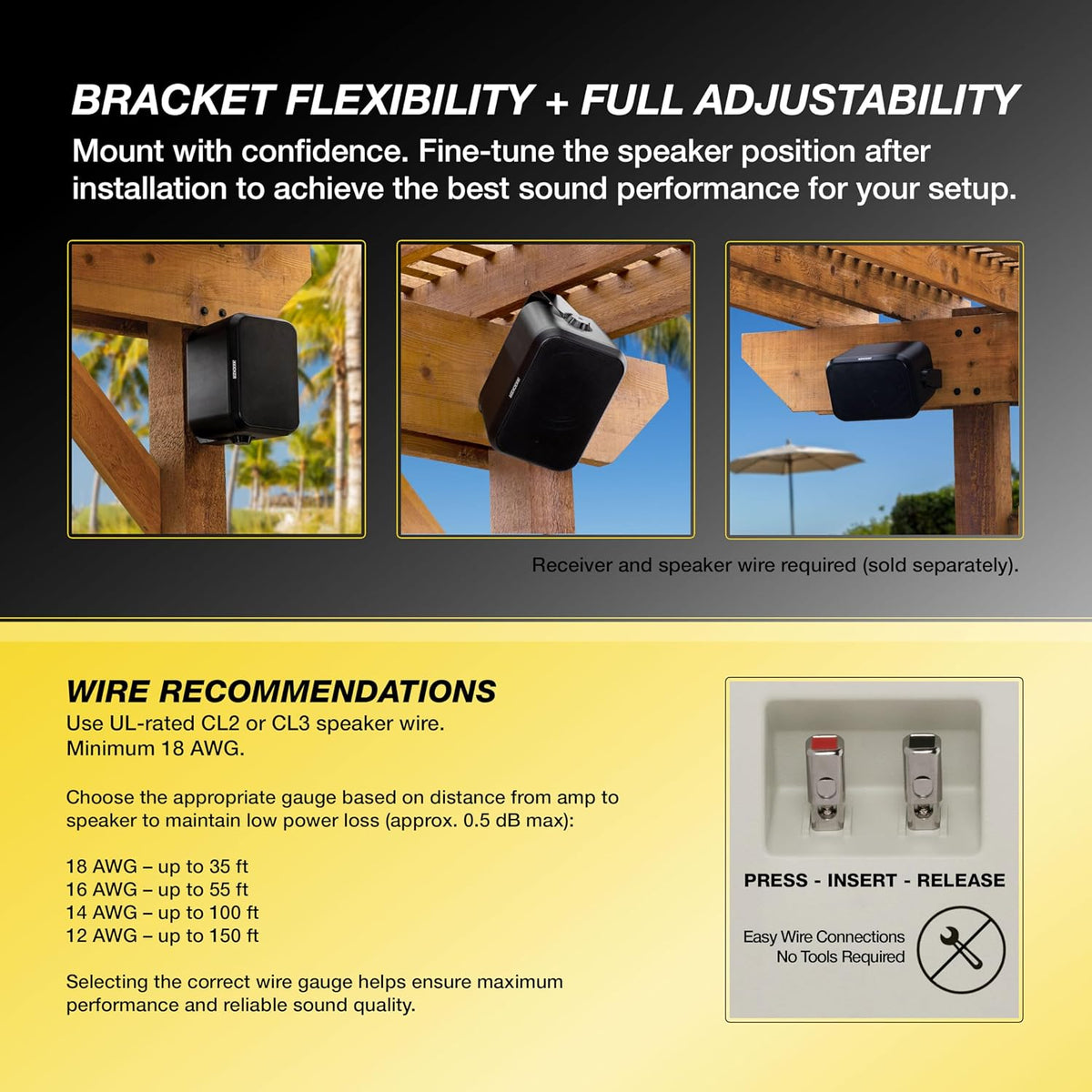 Kicker Outdoor Audio 52OA4