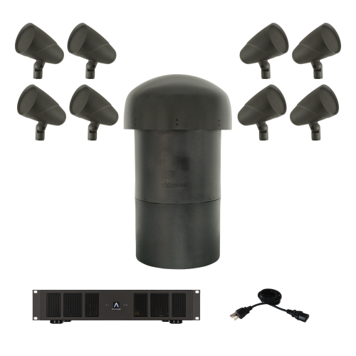 Sonance 8.1 Landscape Speaker System LS4T SAT LS12T SUB Sonamp DSP 2-750