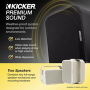 Kicker Outdoor Audio 52OA6