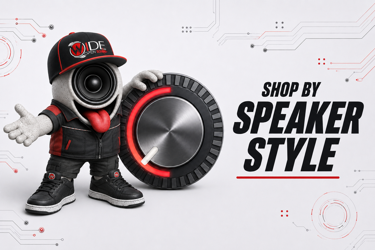 Select automotive speakers by speaker style