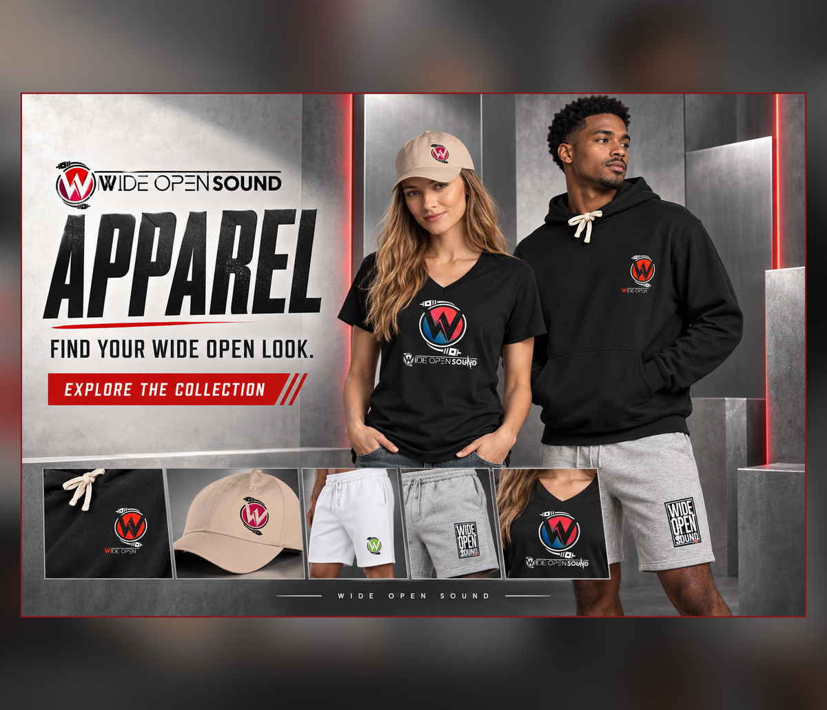 Browse Wide Open Sound apparel categories