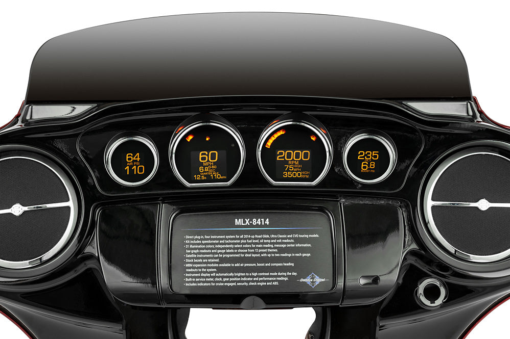 DAKOTA DIGITAL GAUGE SET FOR HARLEY-DAVIDSON® TOURING | 2014-2023