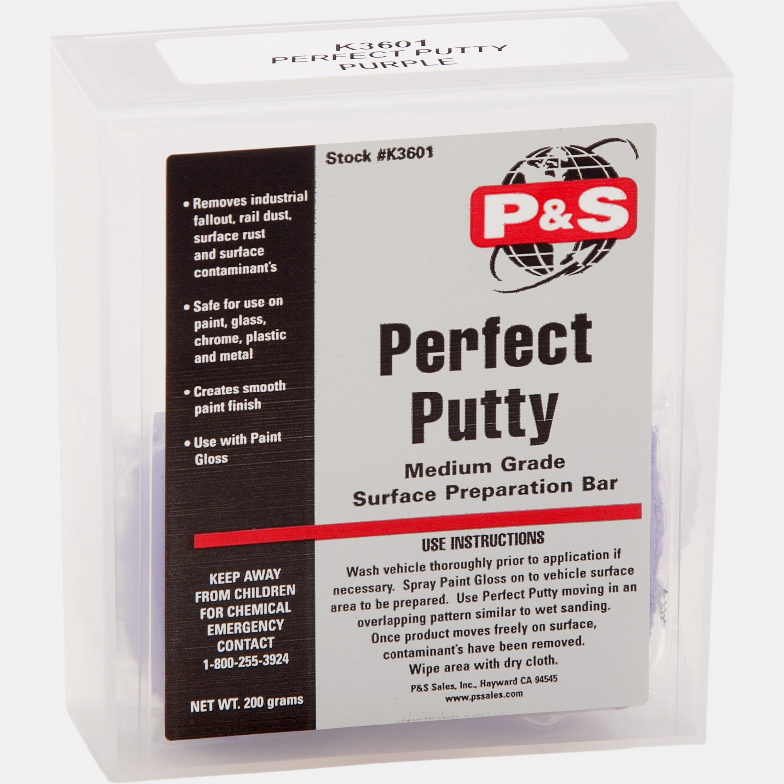 P & S Detail Products Perfect Putty - Purple K3601