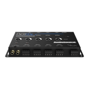 LC8i Black 8-Channel Line Output Converter with Auxiliary Input