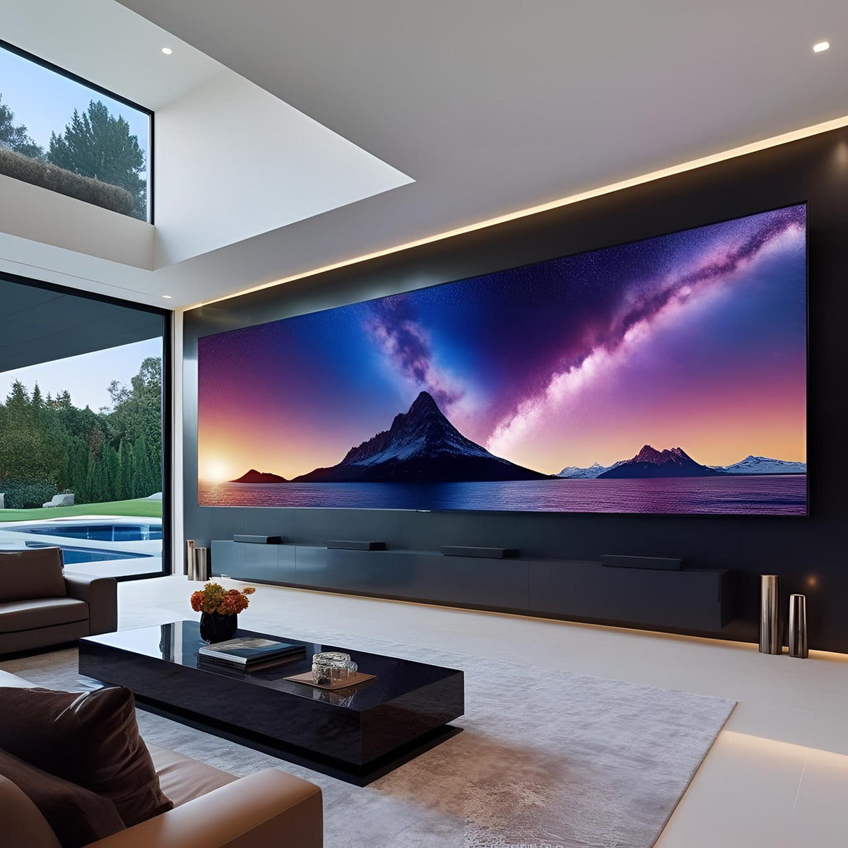129in MicroLED TV I-ser. 0.7 Px Pitch 21:9 Ext. Proc.