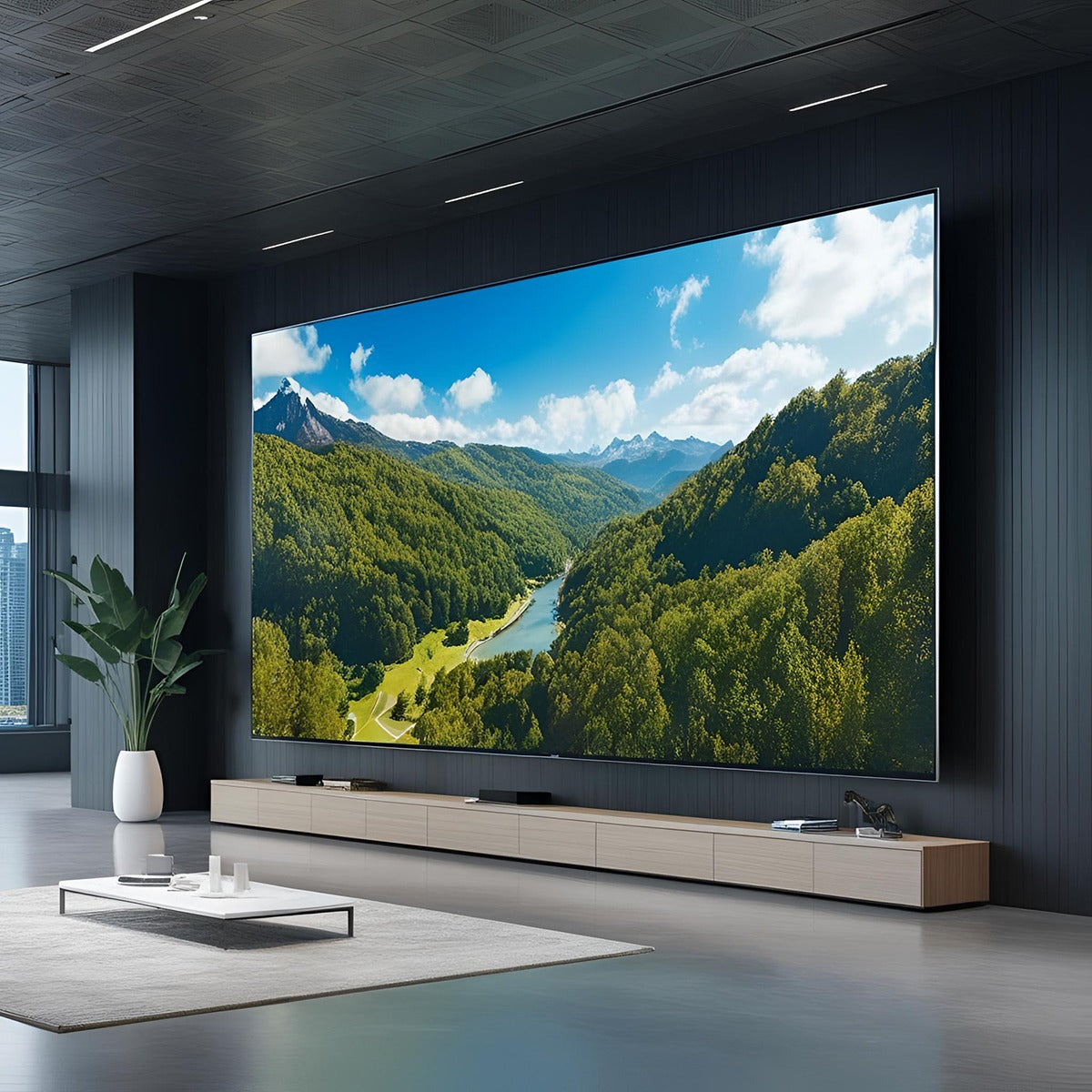 162in MicroLED TV C-ser. 1.25 Px Pitch 16:9 Ext. Proc.