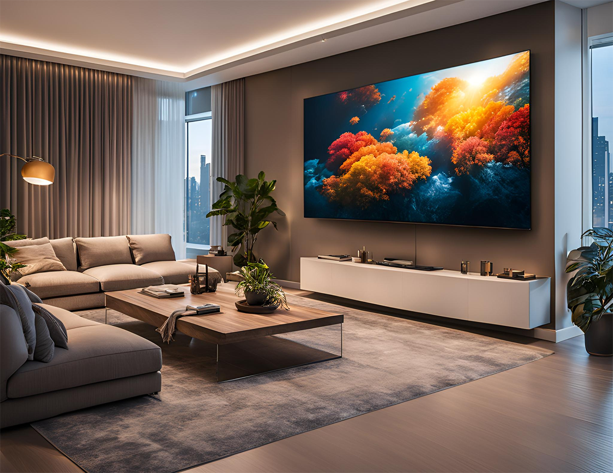 135in MicroLED TV I-ser. 0.9 Px Pitch 16:9 Ext. Proc.