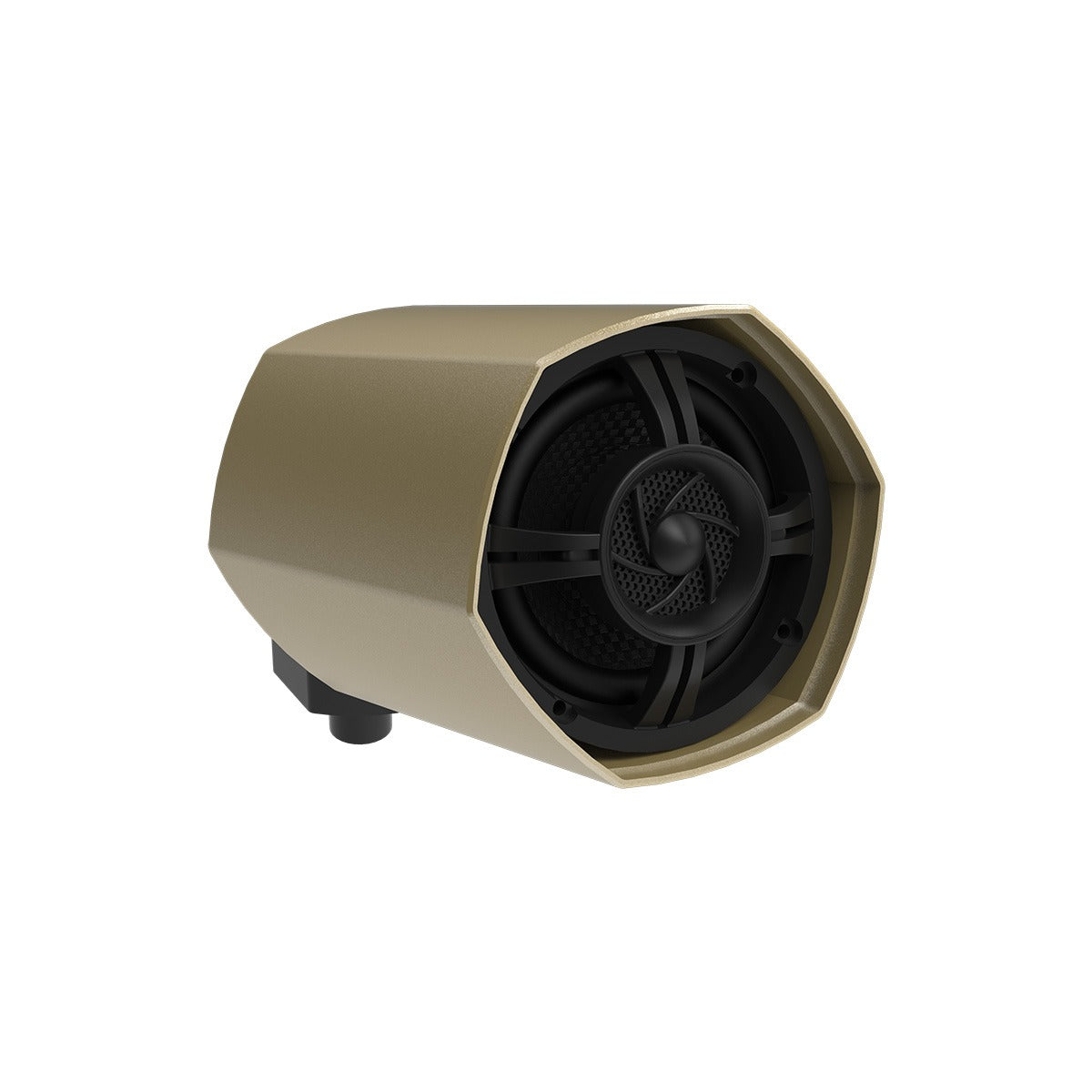 Hexagonal Landscape Sat Speaker 5.25in, No Mount, Champagne