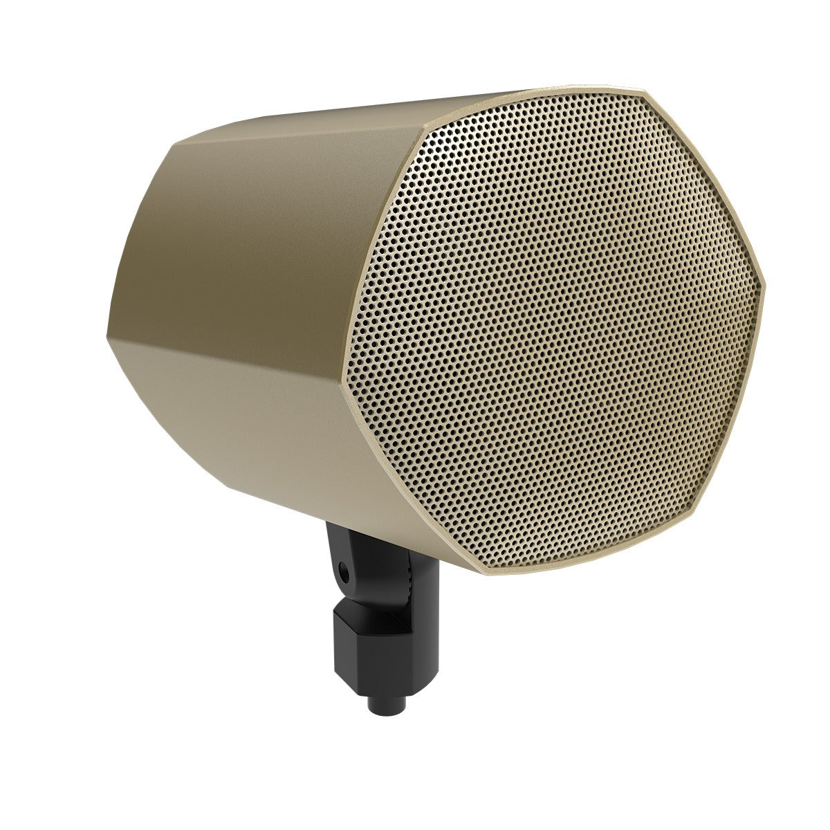 Hexagonal Landscape Sat Speaker 6.5in, No Mount, Champagne