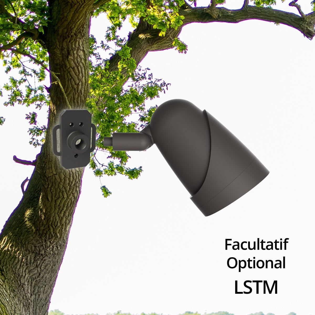 Hexagonal Landscape Sat Speaker 3.5in, No Mount, Black